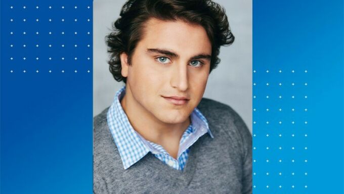 Head shot of a young man with brown hair