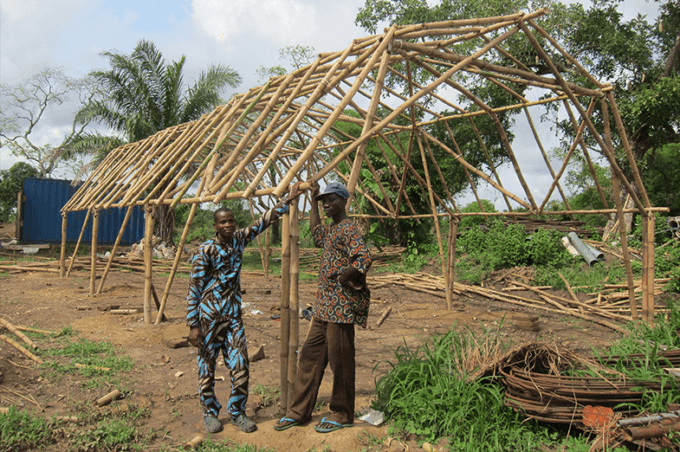 800-square foot workshop in the Ogwuyo neighborhood of Ebenebe-Anam in Nigeria