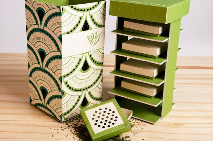 Packaging design for Matcha.