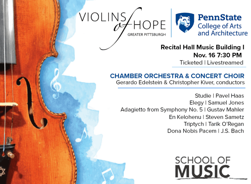 violin of hope poster